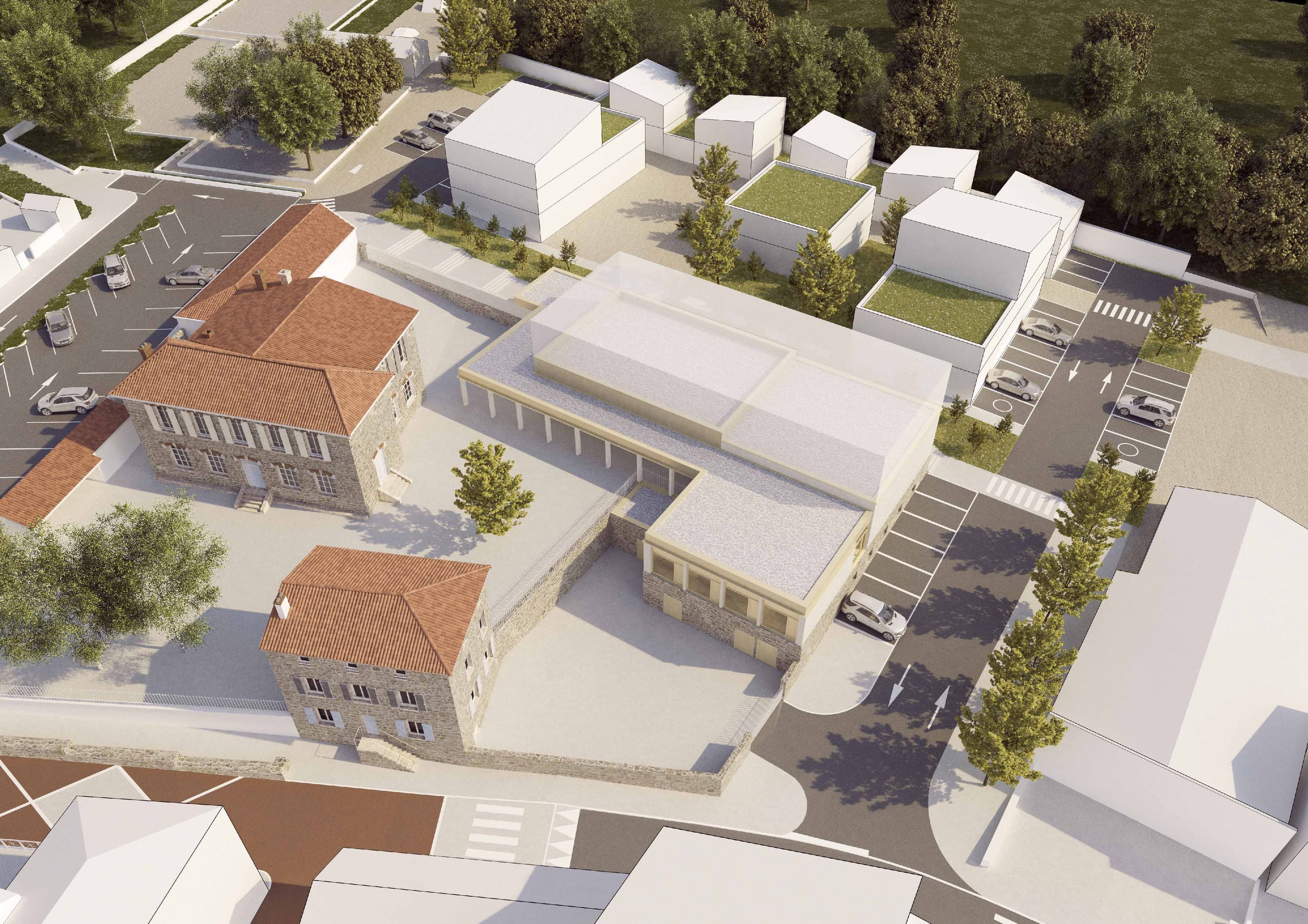 Y-Archi Soucieux Aerienne